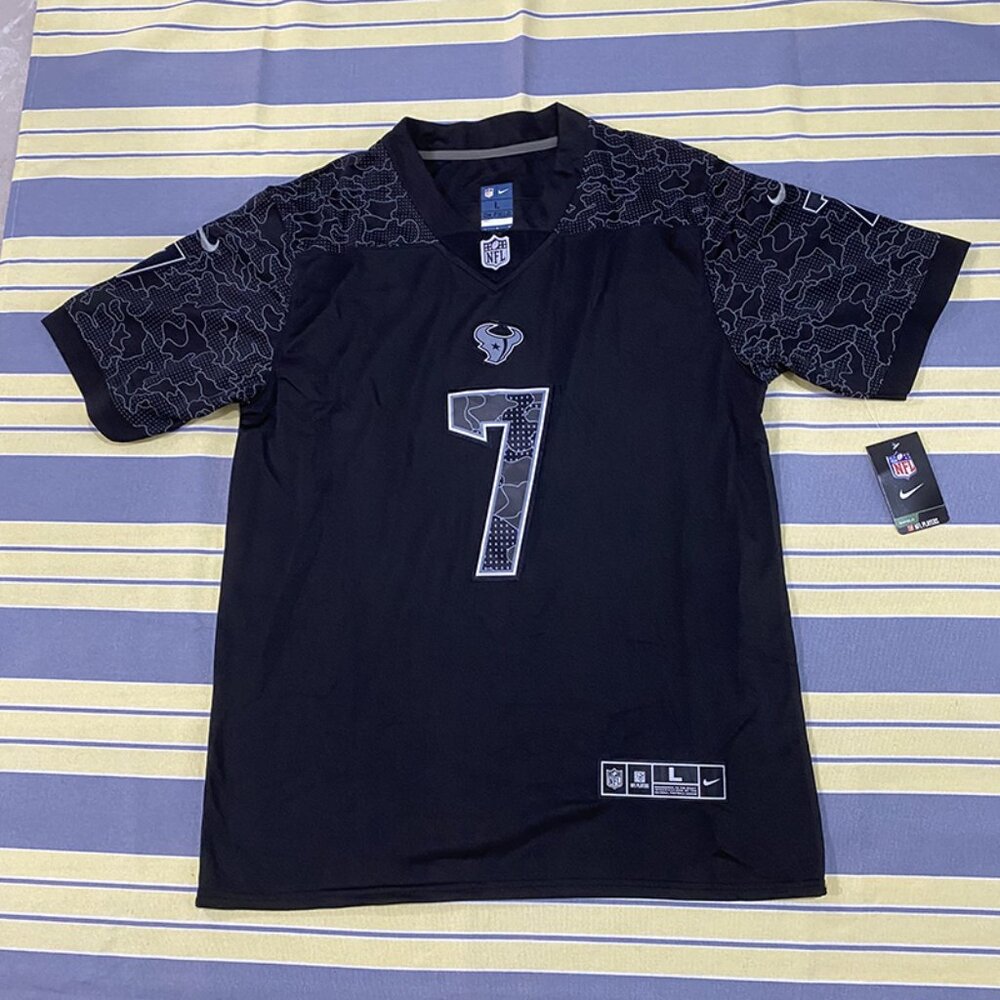 The New Black Jersey Of The Houston Texans Of The National Football League Nfl